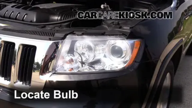 2012 Jeep Grand Cherokee Limited 5.7L V8 Luces Luz de estacionamiento (reemplazar foco)